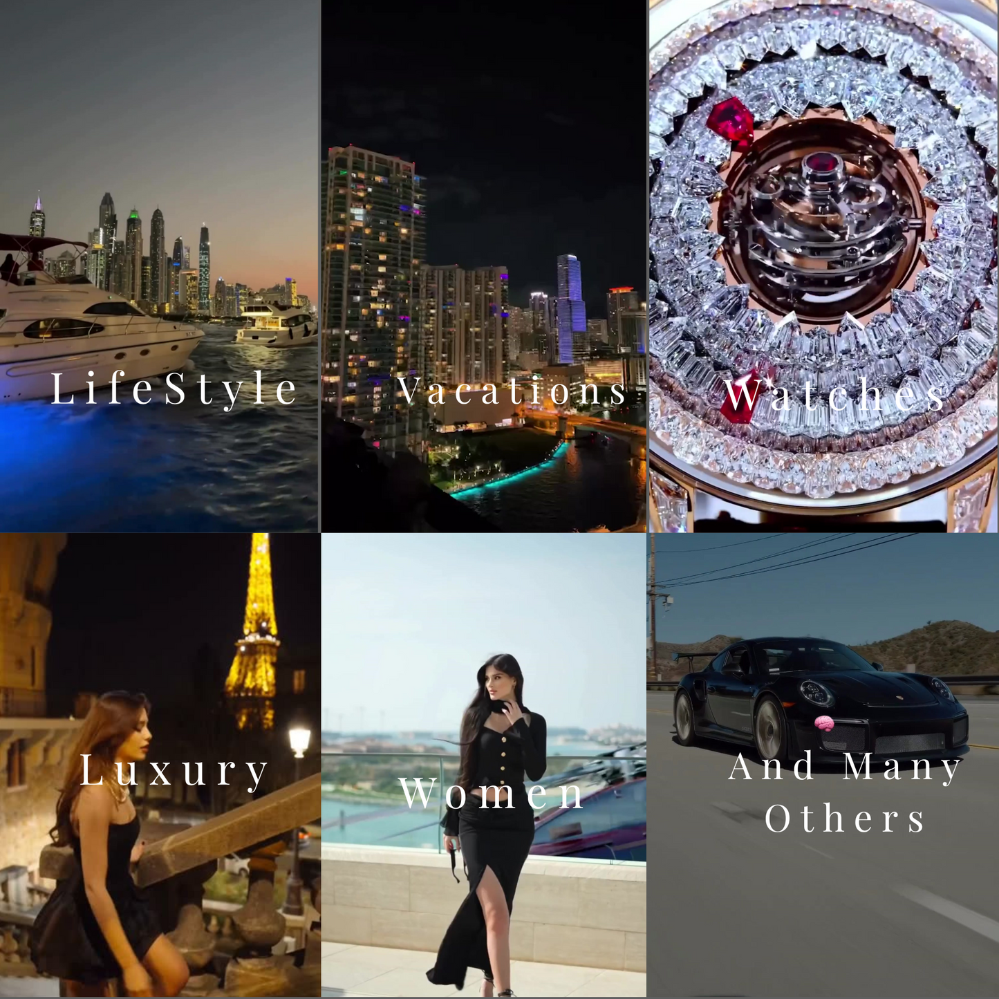 30.000+ Viral Luxury Rich Lifestyle Videos Reels | MRR & PLR |