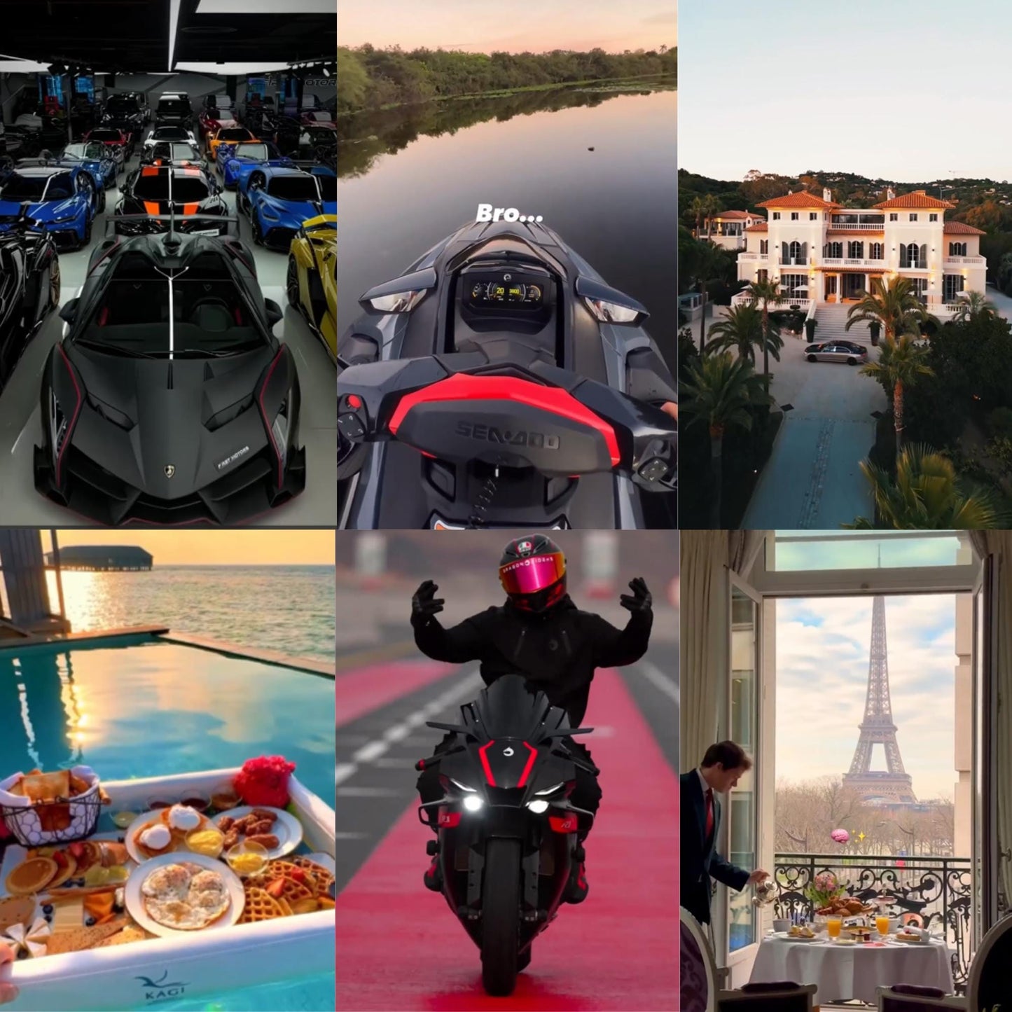 15.000+ Viral Luxury Rich Lifestyle Videos Reels | MRR PLR |