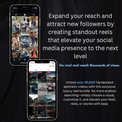 20.000+ Viral Luxury Rich Lifestyle Videos Reels | MRR PLR |
