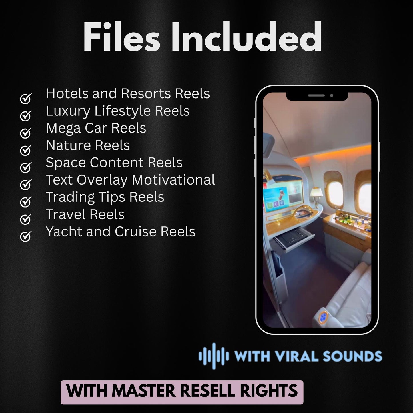 15.000+ Viral Luxury Rich Lifestyle Videos Reels | MRR PLR |